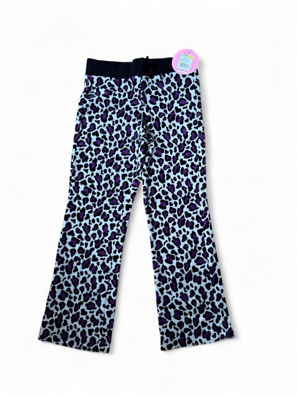 Circo Purple and Black Leopard Print Girls' Pants